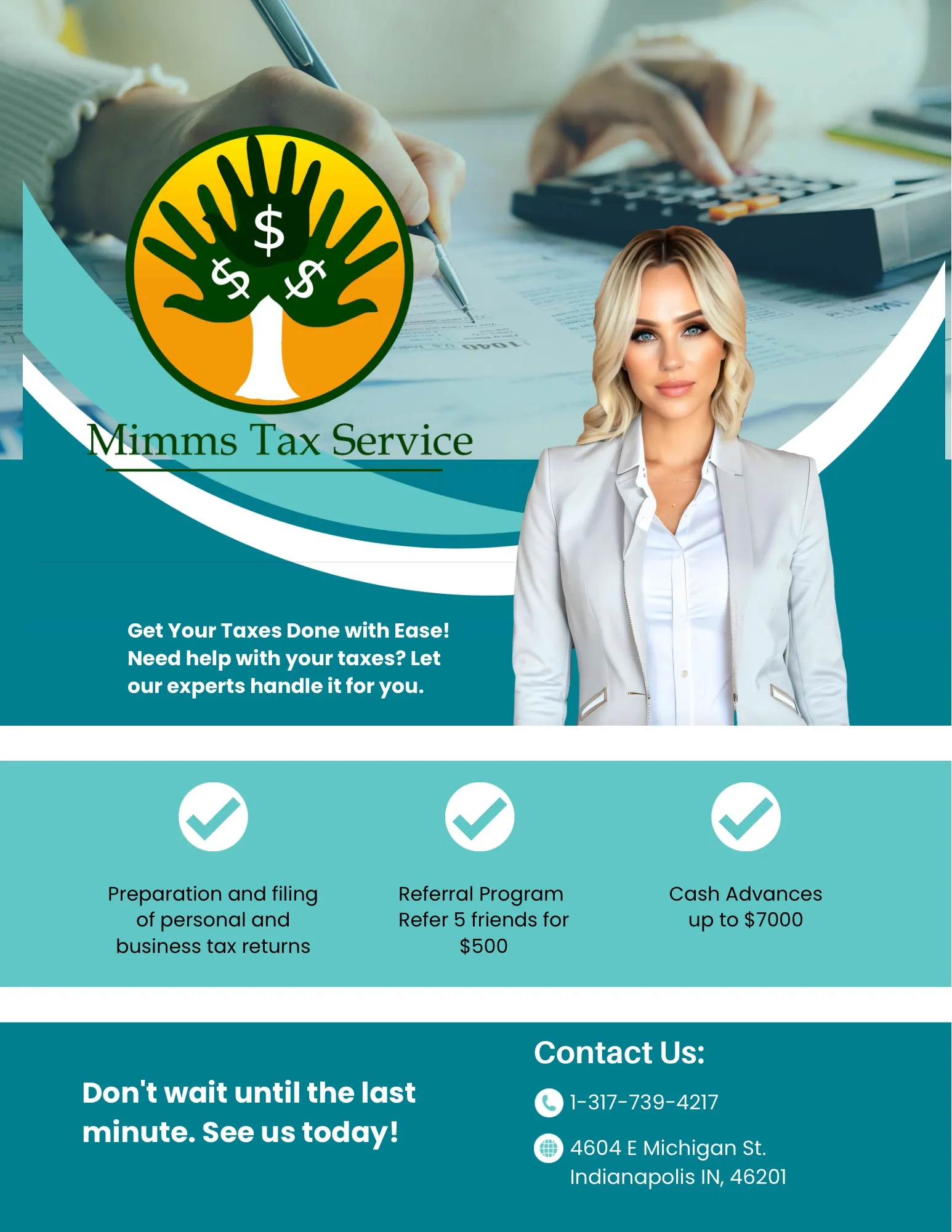 tax flyer